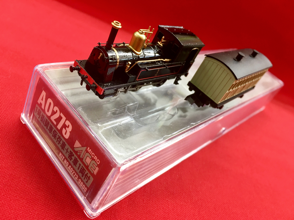 マイクロエース マイクロエース MICRO ACE A0273 1号機関車保存車+客車1