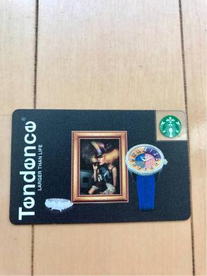 sturbucks card スターバックスカード tendence テンデンス 非売品 500
