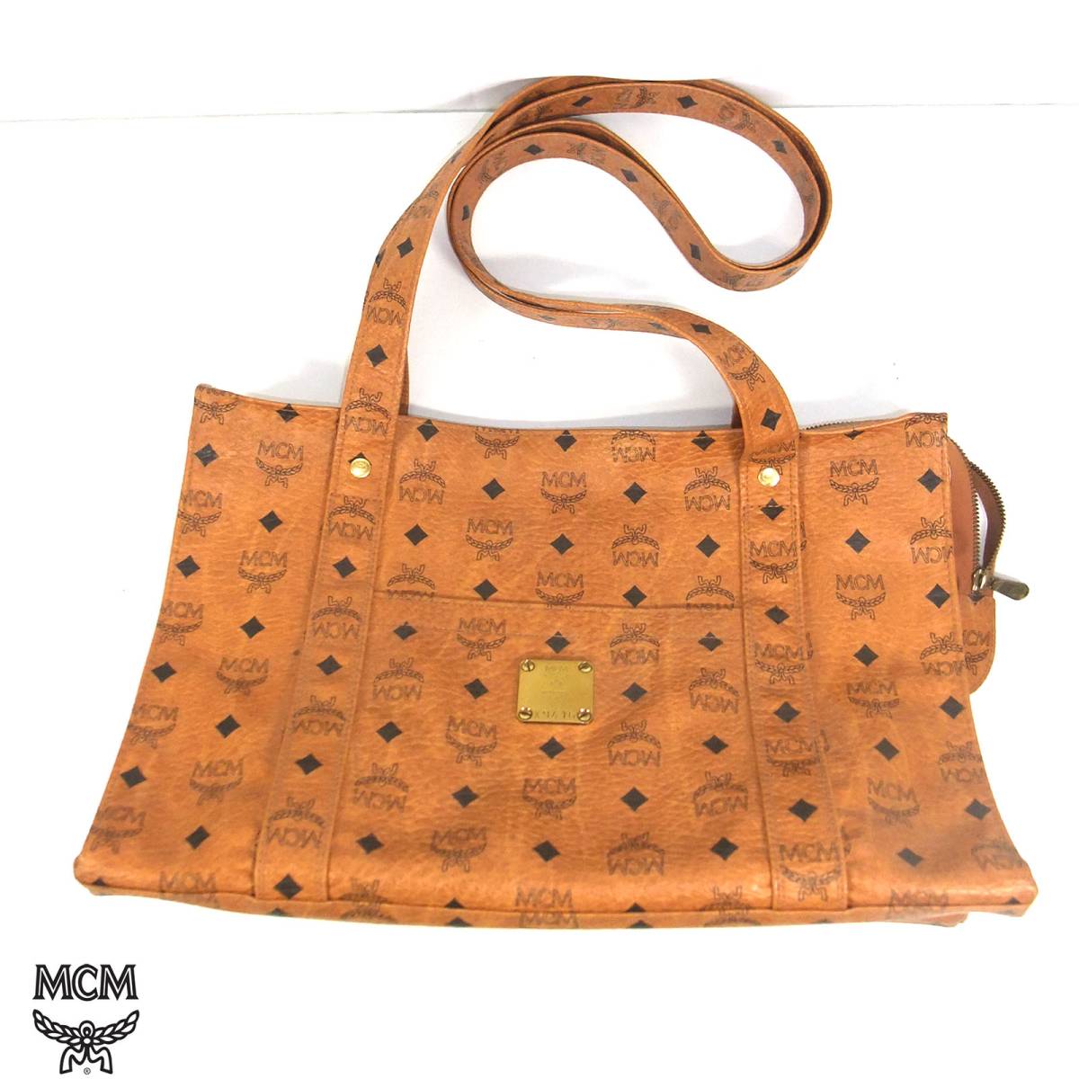 ☆【MCM】エム・シー・エム ショルダー トートバッグ X9416 ☆A