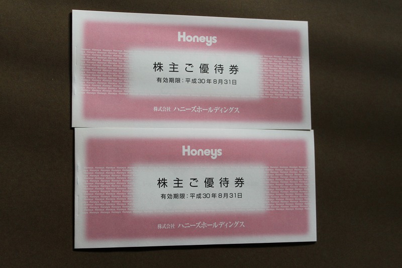 ★即決★ハニーズ株主優待券６０００円分〔５００円券×１２枚〕★送料込★