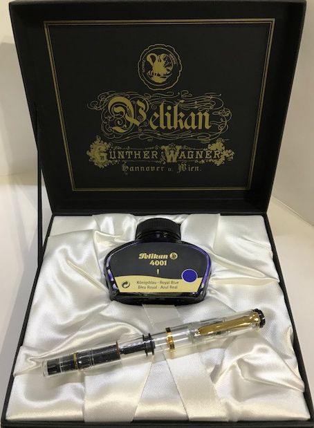 ペリカン Pelikan 1935 Limited Edition 青⁄M希少品 ペリカン 万年筆