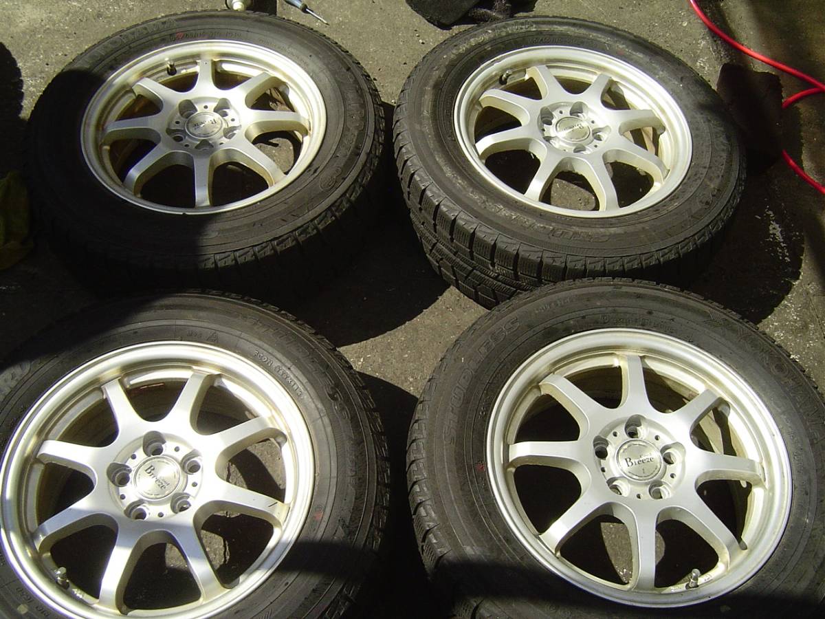 交換用にトヨタ 30 プリウス 純正 15in 6J プリウス・ウィッシュ/195 