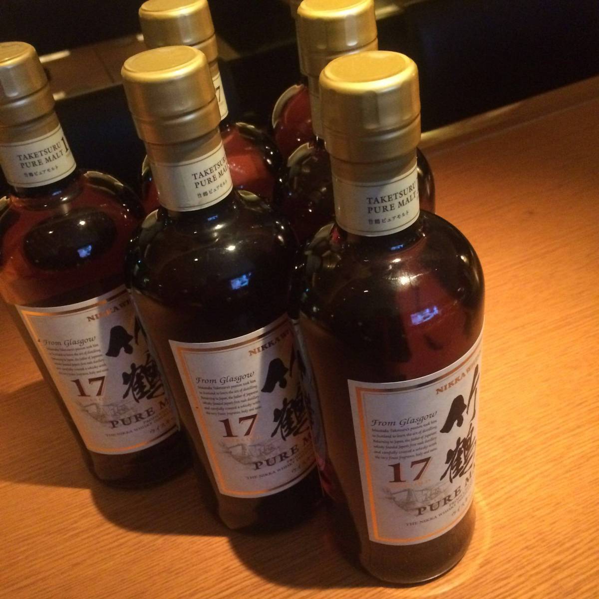 NIKKA 竹鶴 17年 ピュアモルト 180ml 未開封 竹鶴17年 新品未開封 ニッカウイスキー 竹鶴17年ピュアモルト 180ml