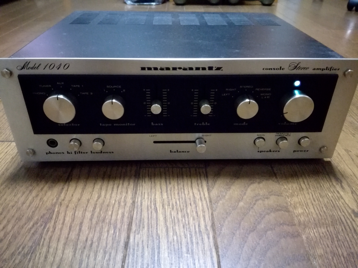 Marantz Model 1040 プリメインアンプ マランツ marantz Model1040 USA プリメインアンプ Marantz 【公式通販】