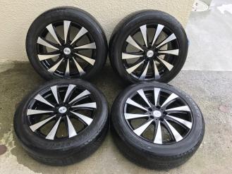 Voltec18インチ タイヤホイールセット 225/55R18 VOLTEC ボルテック 225/55R18 5H 7.5J PCD114.3 ＋48 ブリジストン 18