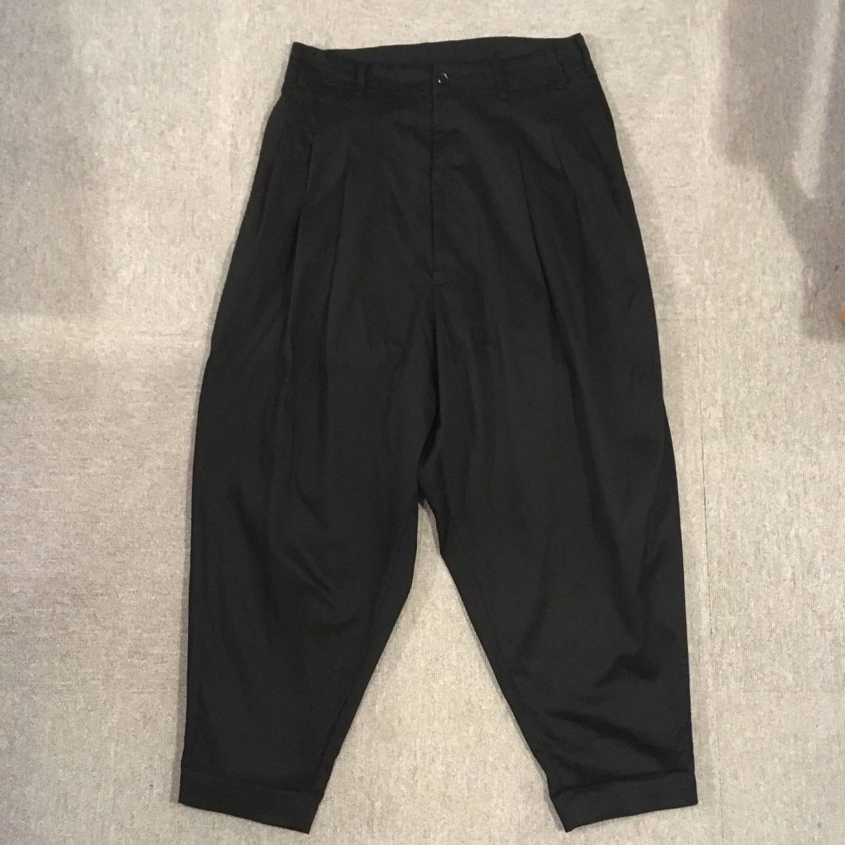 色違い 黒 ヨウジヤマモト s'yte ワイドサルエルパンツ ヨウジヤマモト