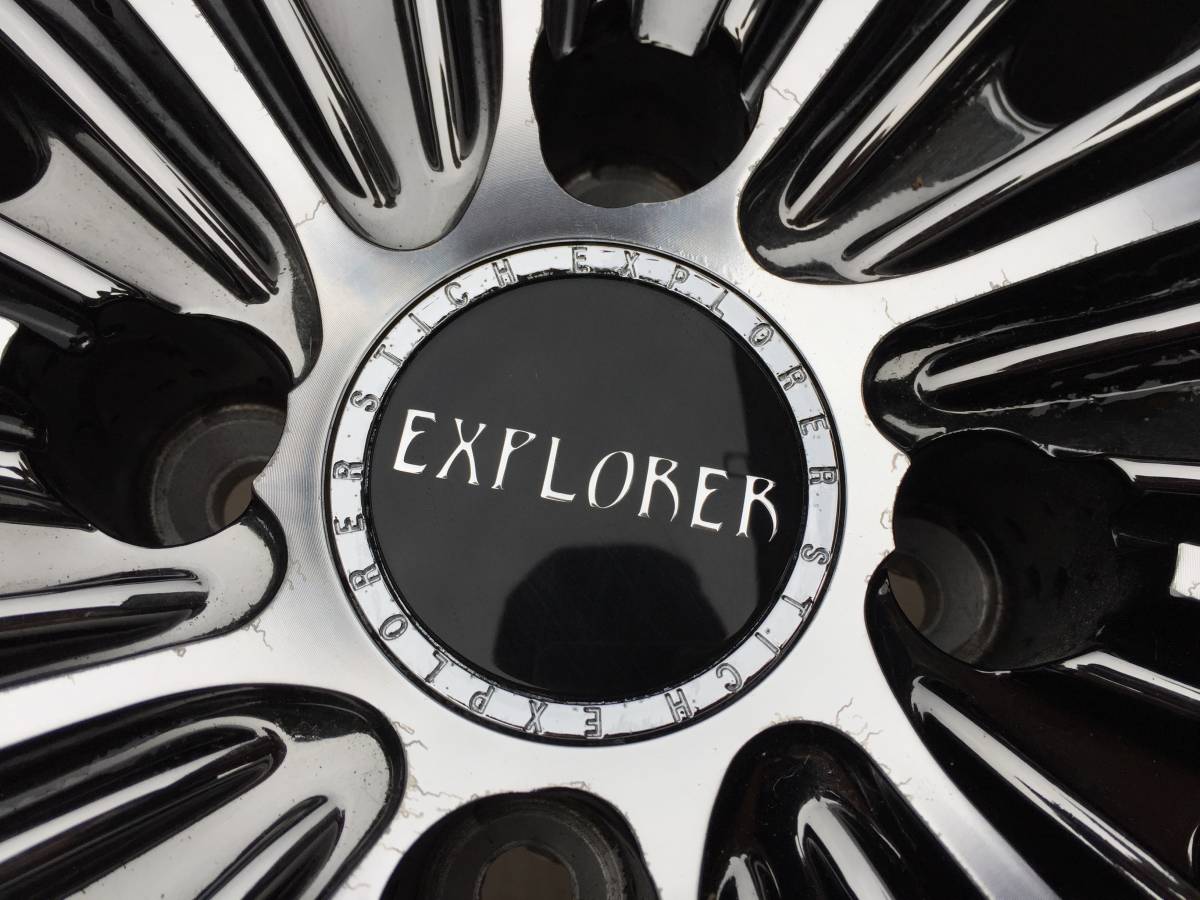 EXPLORER 205/40R17 17インチ　タイヤホイールセット　bB マーチ カローラフィールダー ヴィッツ フィット スイフト等