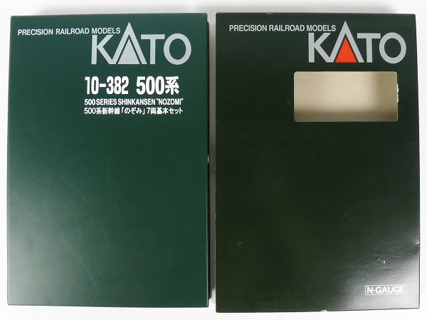 4-74＊KATO・10-382・500系新幹線「のぞみ」基本セット／7両（aka）