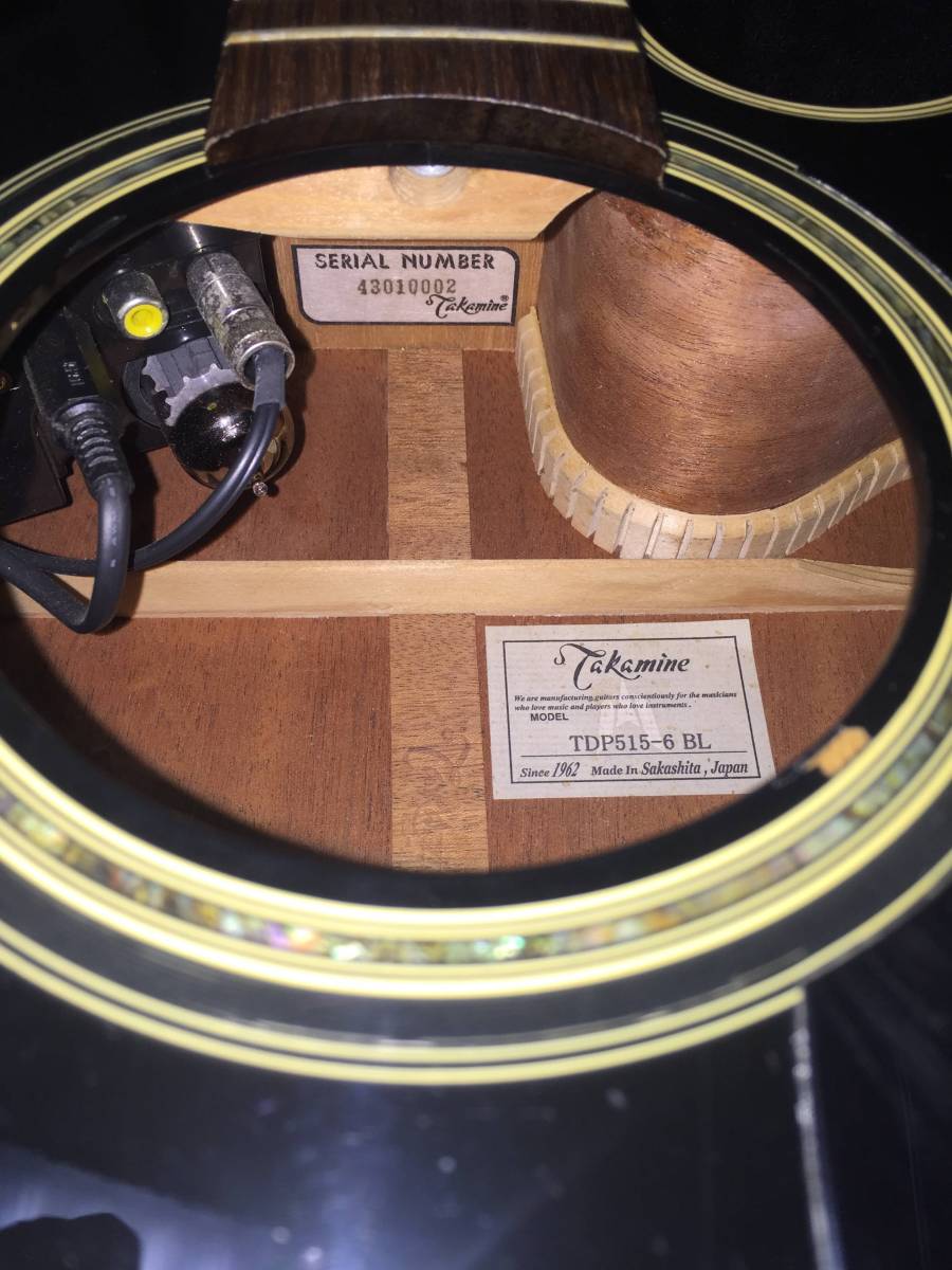 長渕剛 Takamine TDP515-6 BL ホビー、カルチャー ギター 【公式通販】