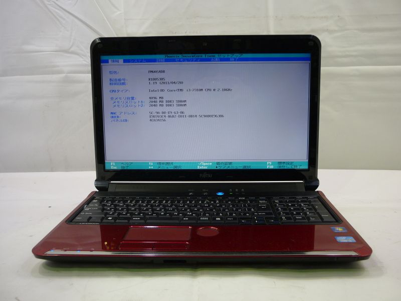 ジャンク/FUJITSU LIFEBOOK AH56/E/Core i5/ノートパソコン