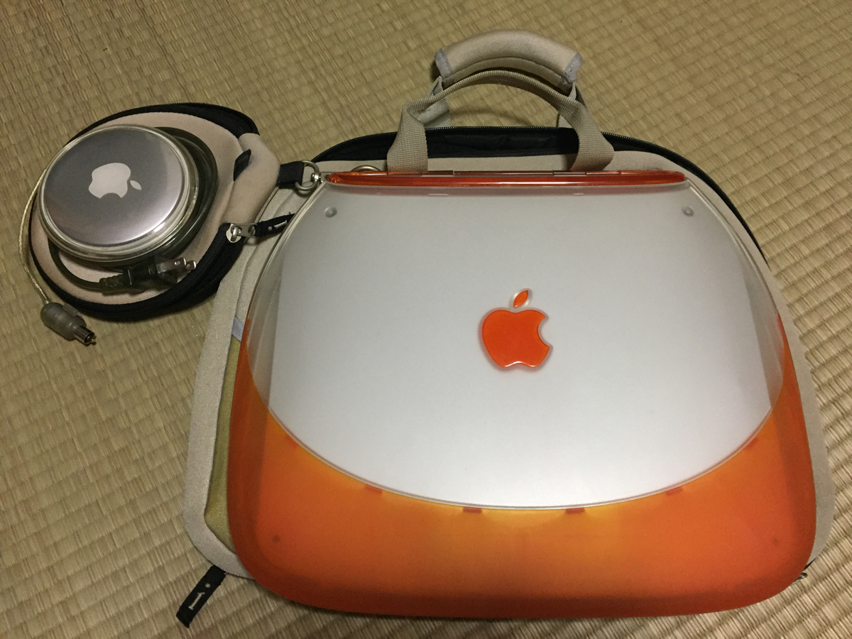 お値下げ中⭐︎Apple iBook タンジェリン　M2453 中古iBOOK/PowerPC G3/M2453/タンジェリンオレンジです！ Vintage