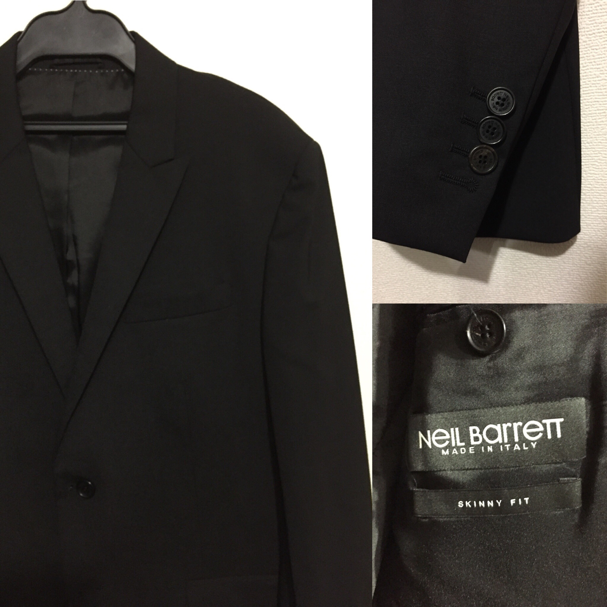 Neil NEIL Barrett 国内正規 ニールバレット BARRETT（テーラード 