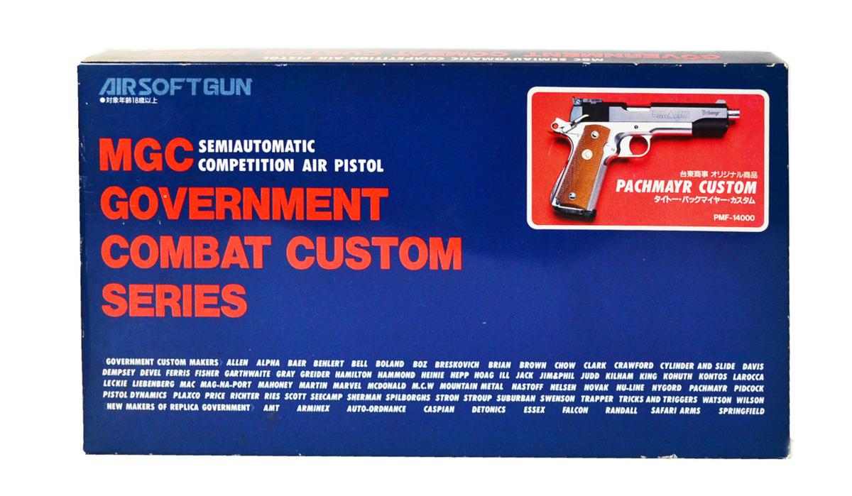 MGC SEMIAUTOMATIC GOVERNMENT COMBAT CUSTOM SERIES ネット直販サイト
