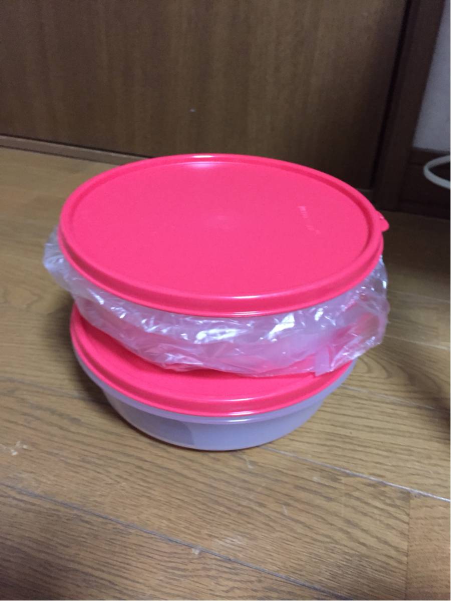 タッパーウェア MMボール（小）2個セットすのこ付1.000ml 未使用