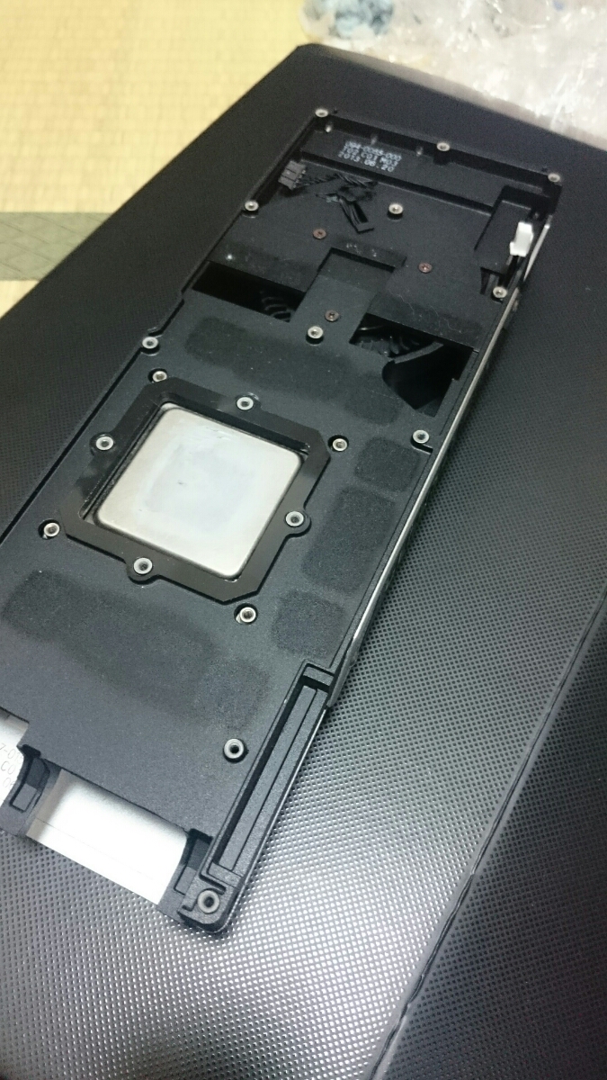 GIGABYTE GV-NIITAN-6GD-B用 ヒートシンク ファン GeForce GTX TITAN