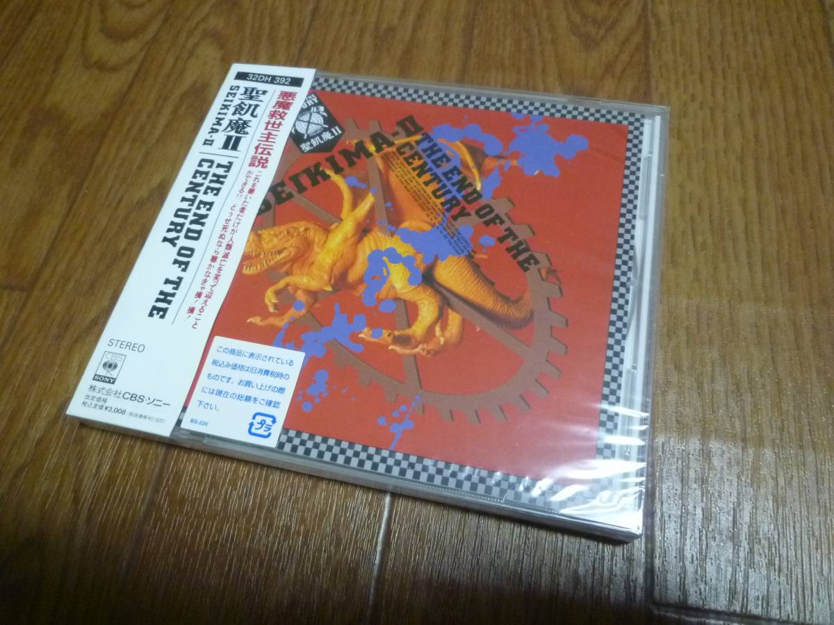 ▽帯付CD 聖飢魔II 「THE END OF THE CENTURY」 箱帯・未開封 32DH392 デーモン小暮