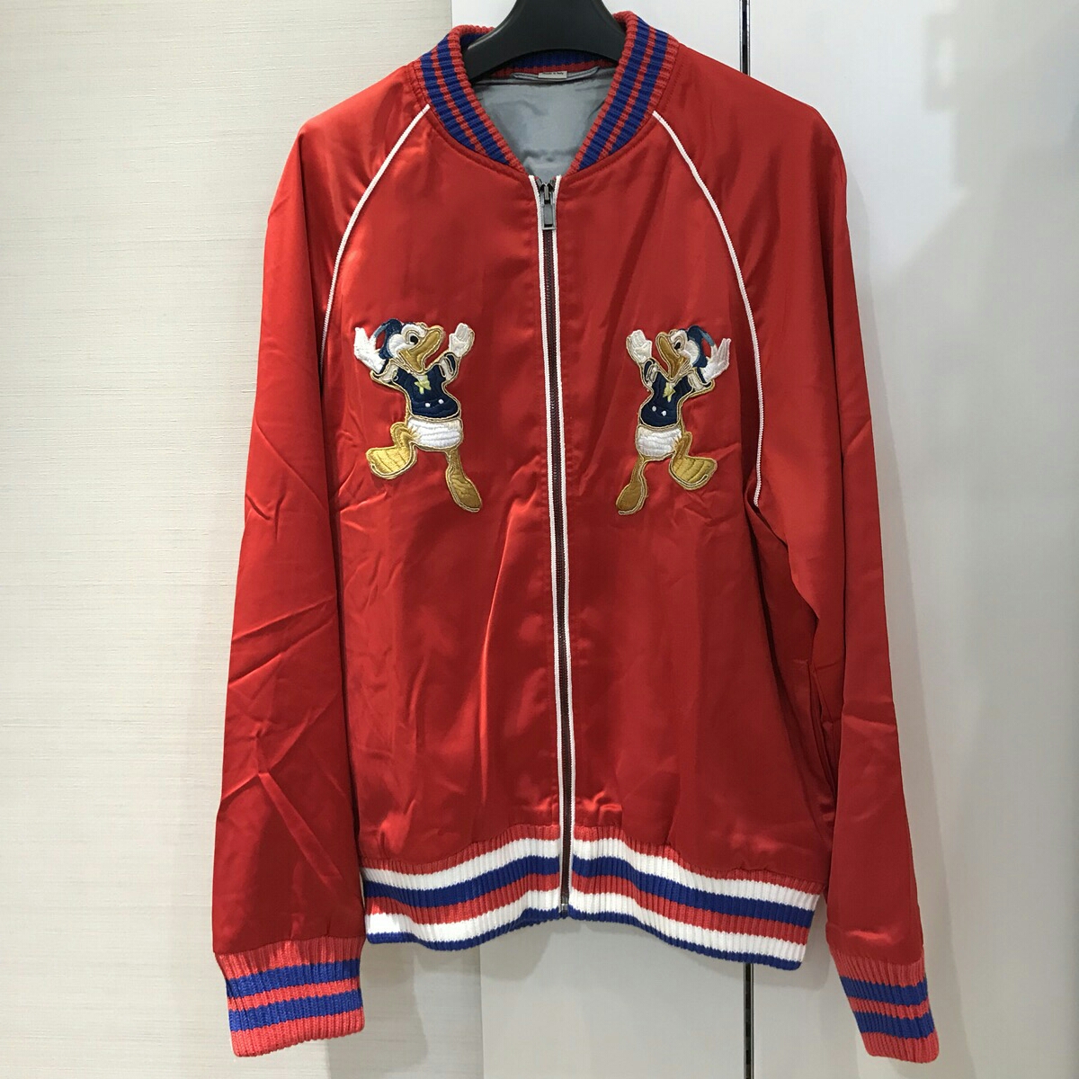 激レア グッチ×ドナルド スカジャン ブルゾン GUCCI レッド ディズニー 