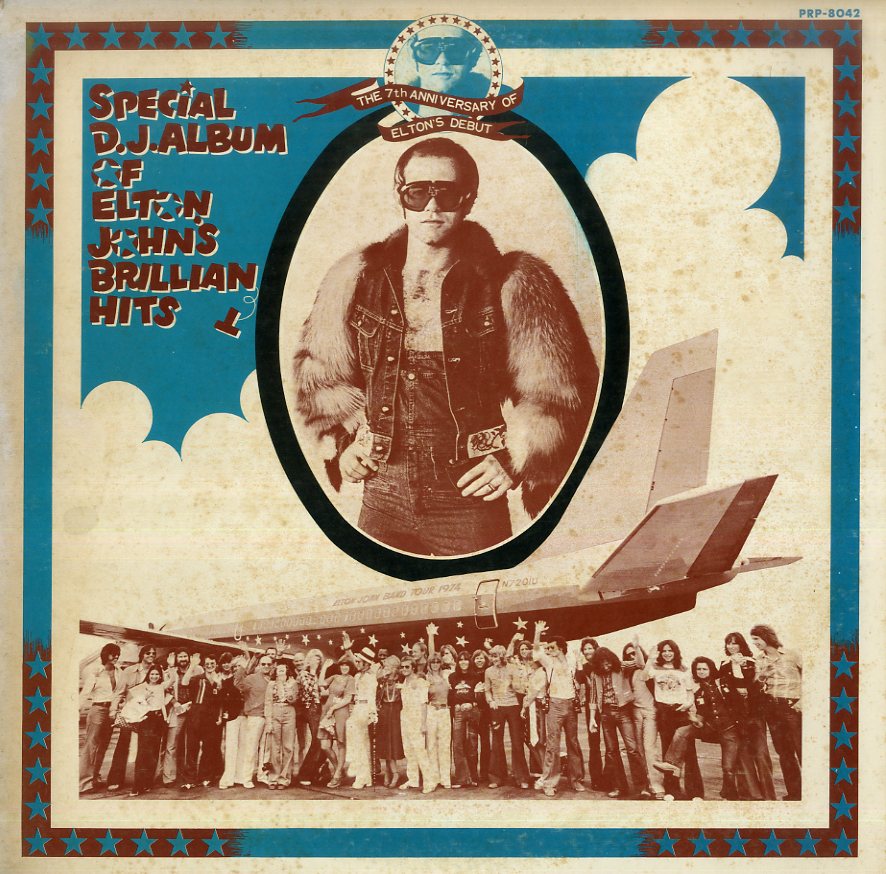 A00203338/LP/エルトン・ジョン「Brilliant Hits (デビュー7周年記念スペシャルDJアルバム)」