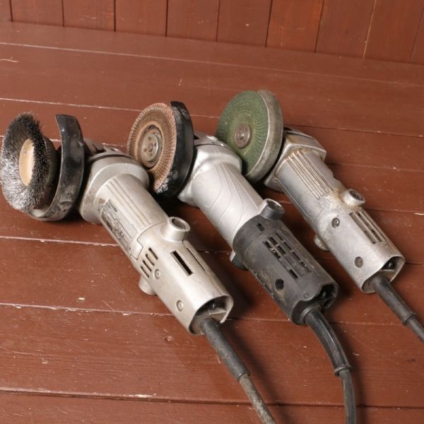 日立 ディスクグラインダー 3点セット 工具 電動工具 DIY 研磨 