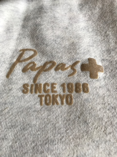 Papas+/パパスプラス ハーフジップ トレーナー 【L】 メンズ 2026年