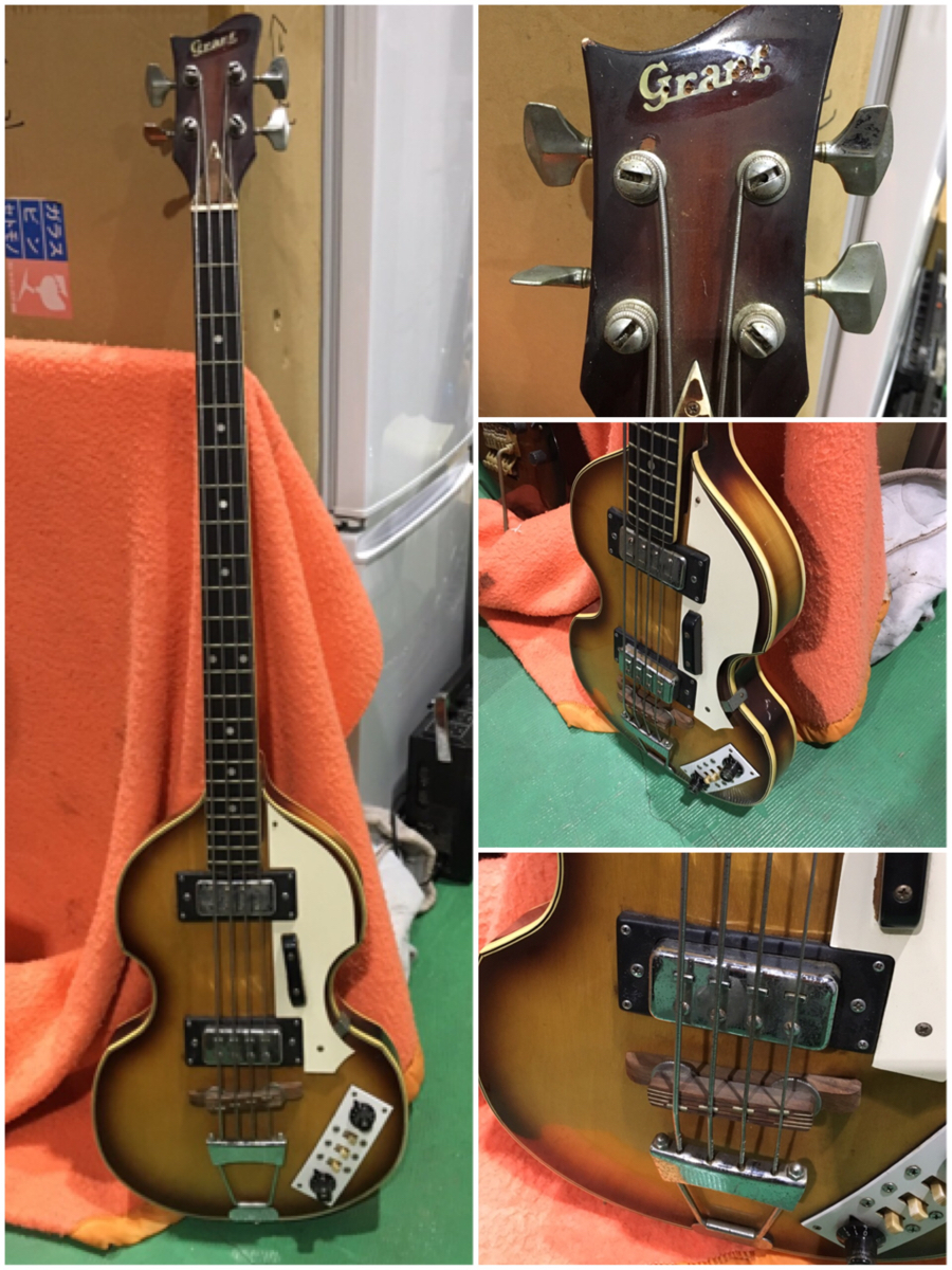 ベース ギター grart ジャパンビンテージ バイオリンベース？ ヴィンテージ 現状売り切り