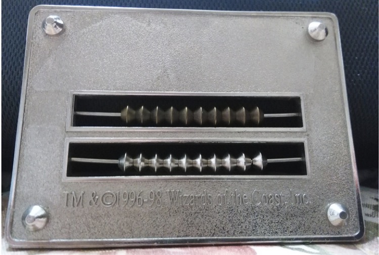 マジックザギャザリング mtg ライフカウンター そろばん 青