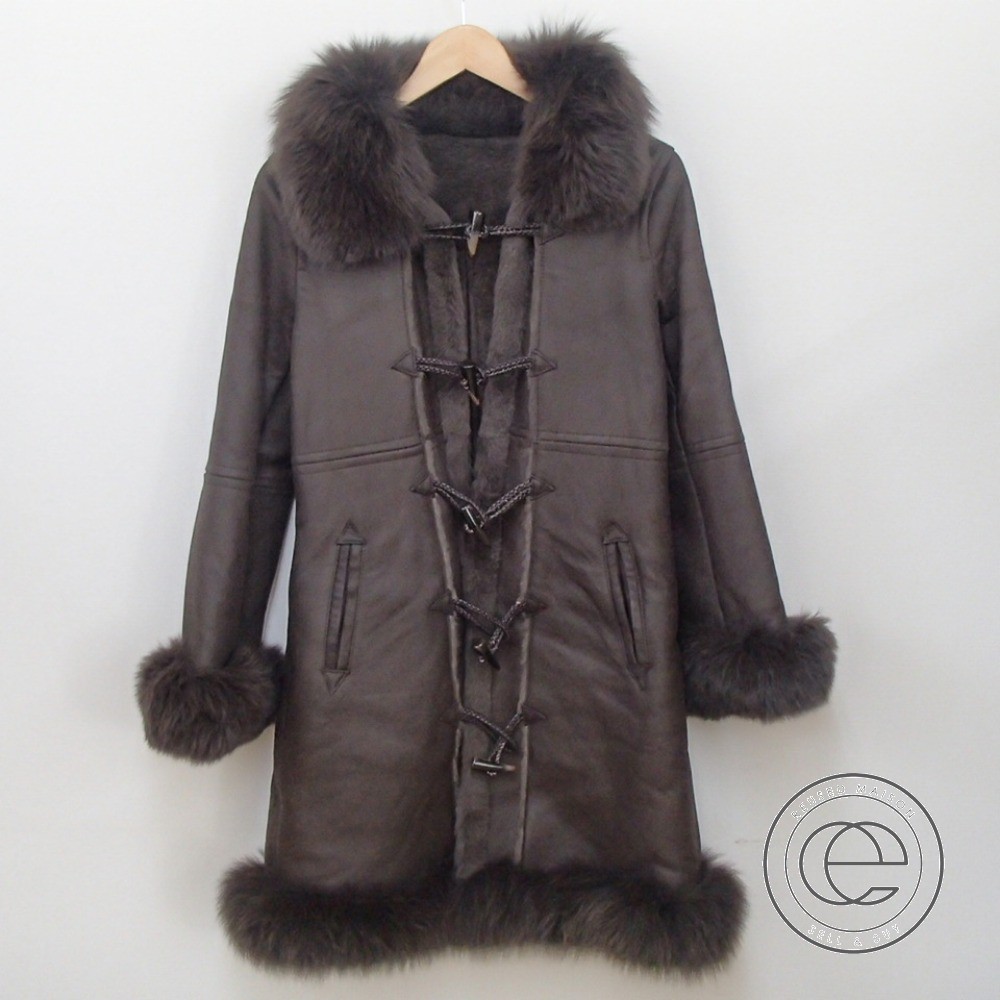 ◎DOUBLE STANDARD CLOTHINGダブルスタンダードクロージング SOV ブルーフォックスファー 羊革 ムートンダッフルコート STANDARD DOUBLE CLOTHING(ひざ丈ワンピース)のフリマアイテム一覧
