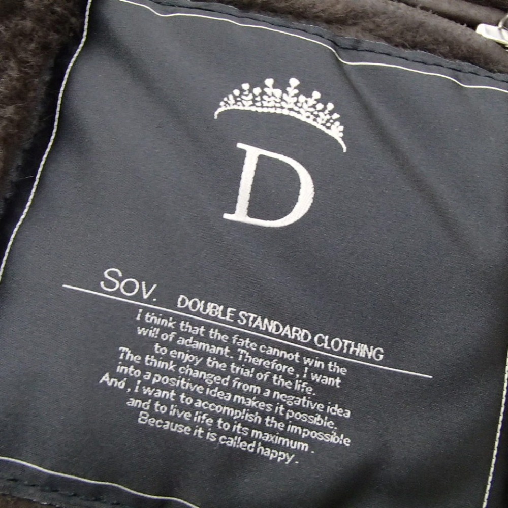 ◎DOUBLE STANDARD CLOTHINGダブルスタンダードクロージング SOV ブルーフォックスファー 羊革 ムートンダッフルコート STANDARD DOUBLE CLOTHING(ひざ丈ワンピース)のフリマアイテム一覧