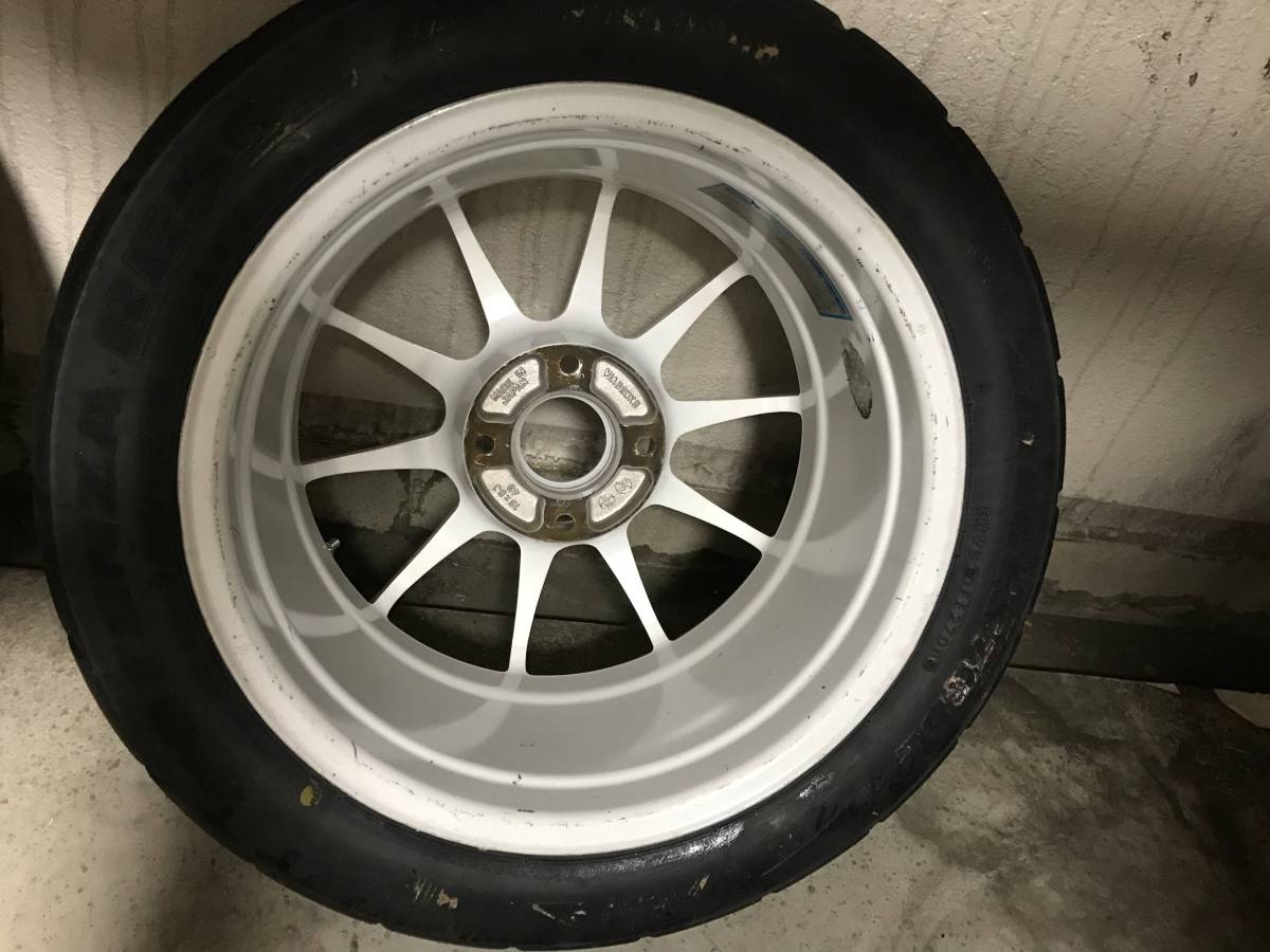 ドリケツ　17×8jj 114.3 +35 ENKEI ESターマック　2本 ENKEI SPORT ES-TARMAC 17inch 8J offset+35mm PCD114.3mm-5H 重量計測