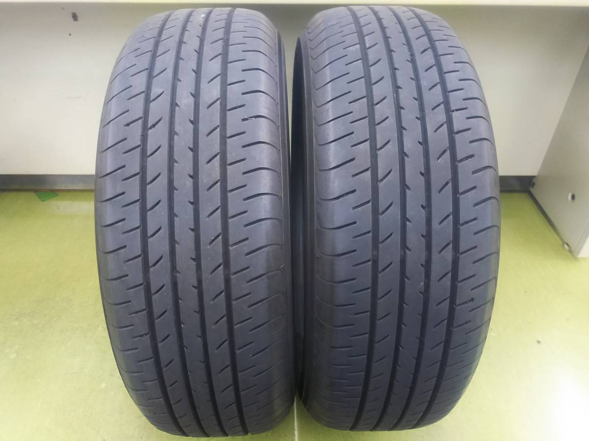 16年製 ヨコハマ BulEath ブルーアース E51 225/60R17 中古タイヤ 2本 