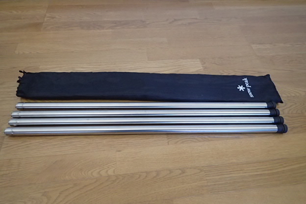 スノーピーク製・IGT用830mm脚4本セット・中古品 【公式通販】