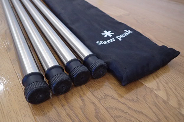 スノーピーク製・IGT用830mm脚4本セット・中古品 【公式通販】