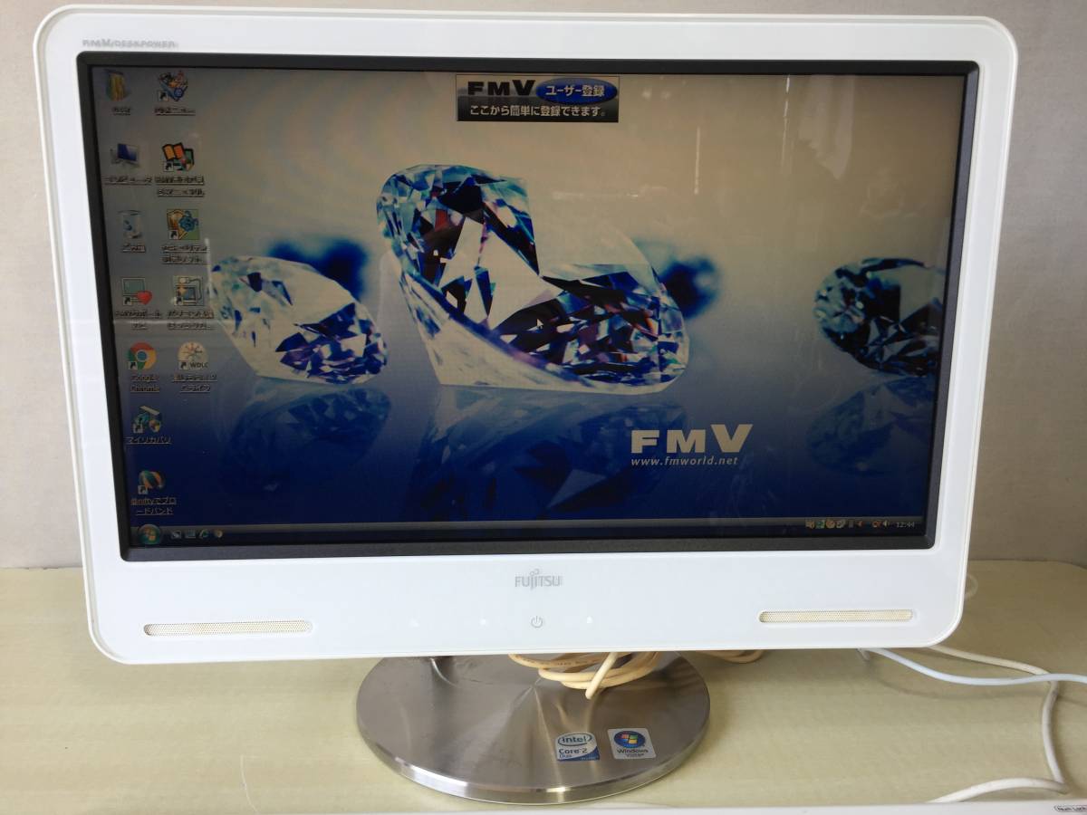 741　FUJITSU/富士通　FMV-DESKPOWER　WinVista　リカバリー済