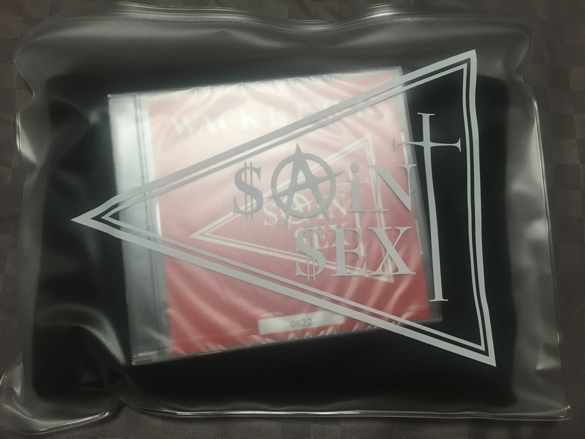 SAiNT SEX / WACK IS FXXK【未開封新品・Tシャツ XLサイズ+CD】BiSH BiS GANG PARADE.