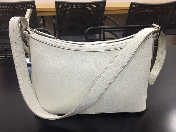 BURBERRY バーバリー ホワイト レザー ハンドバッグ 未使用品 BURBERRY 