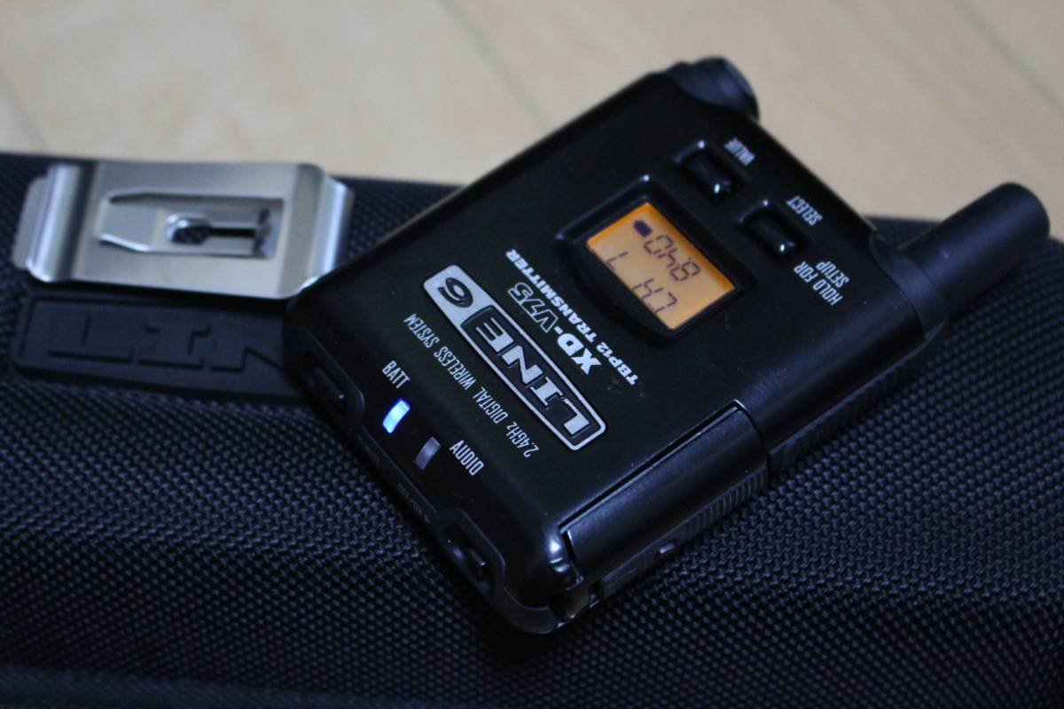 LINE6/ライン6 ワイヤレスマイク THH12 ケース付 LINE 6 XD-V75
