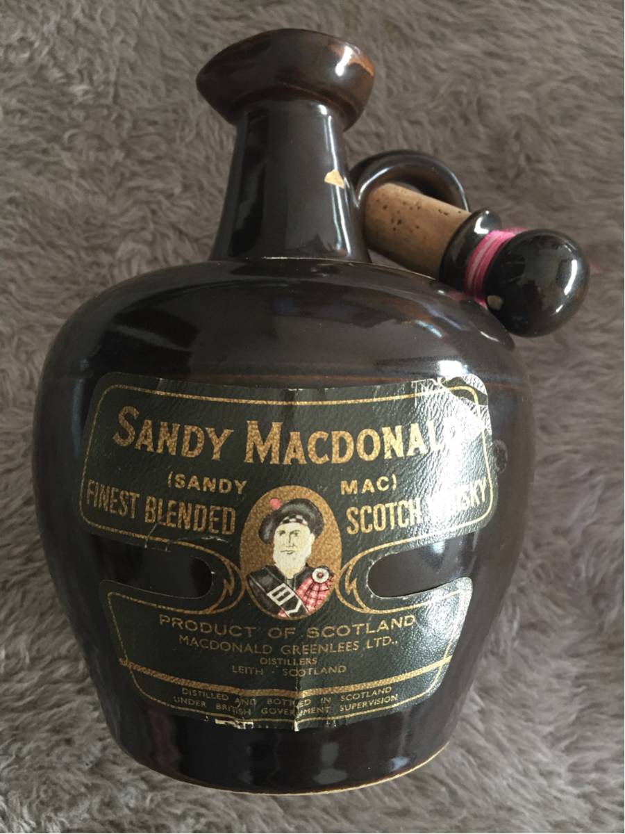 古酒 SANDY MACDONALD サンディー マクドナルド スコッチ ウイスキー 陶器