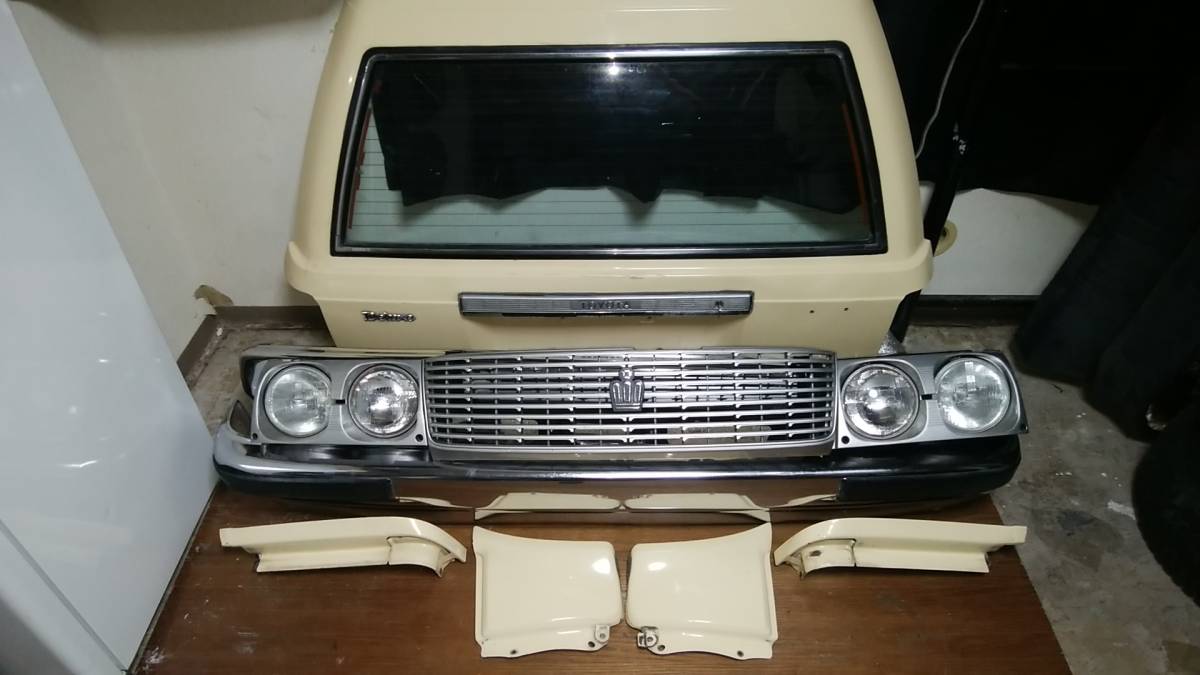 トヨタ クラウンバン メッキ - デラックス 純正 GS136V Yahoo 