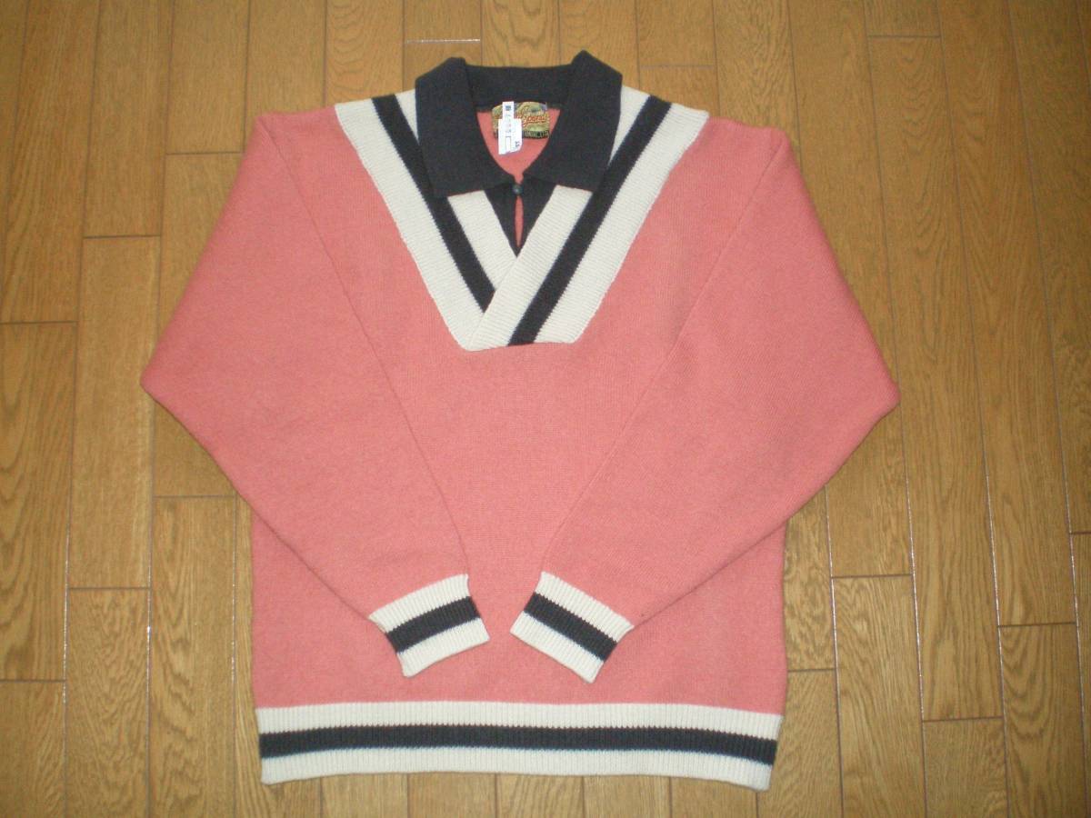 超美品♪東京ペパーミントのV切り返しセーター♪クリーニング済み♪50ｓ60ｓスタイル♪ロカビリービンテージ