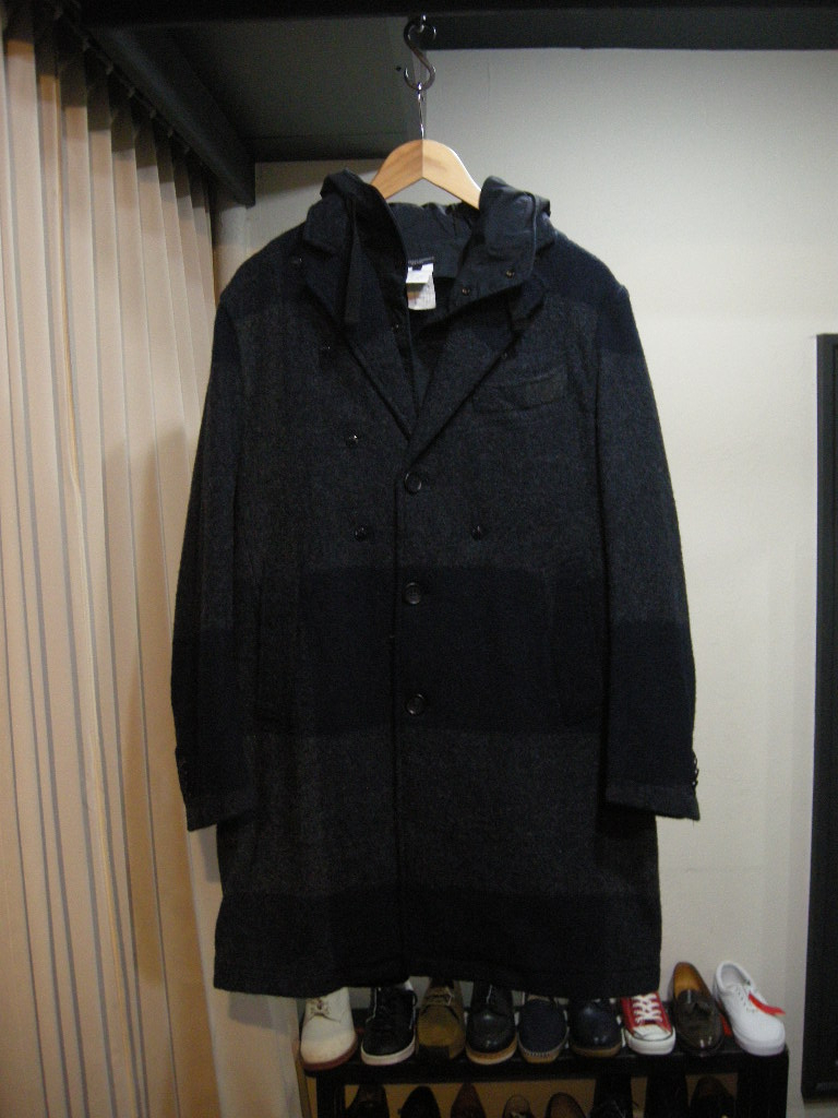 エンジニアドガーメンツ　コート　16AW 定価122040円 Chester coat big plaid melton チェスターコート　メルトン　4756
