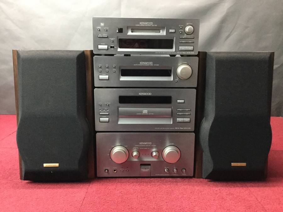 動作確認済】KENWOOD KAF-5002 CD MDセット 動作確認済KENWOOD KAF
