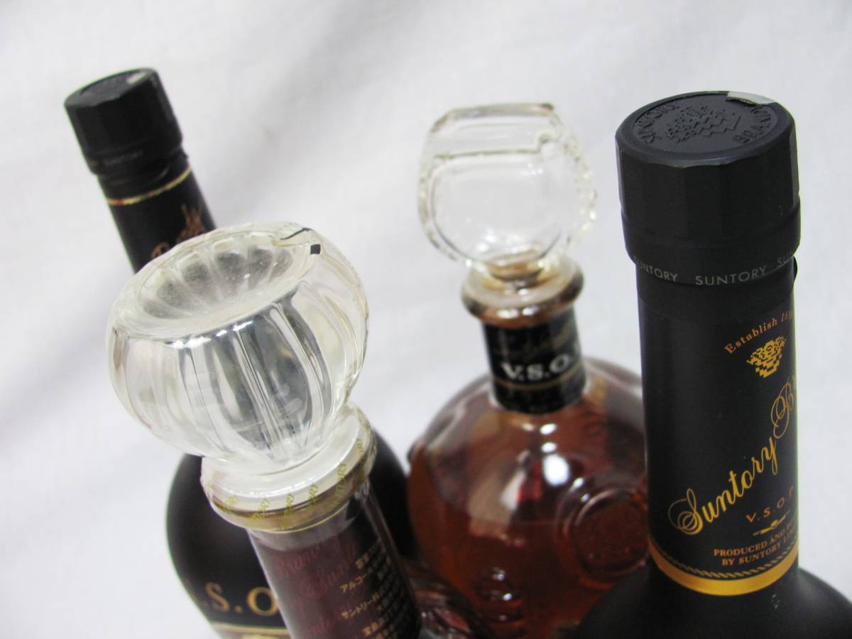 未開封】 ブランデー 4本まとめ売り サントリー SUNTORY XO ☆VSOP