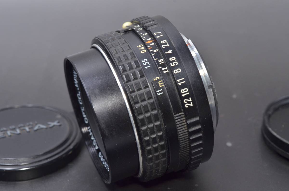 SMC PENTAX-M 50mm F1.7 Kマウント_4
