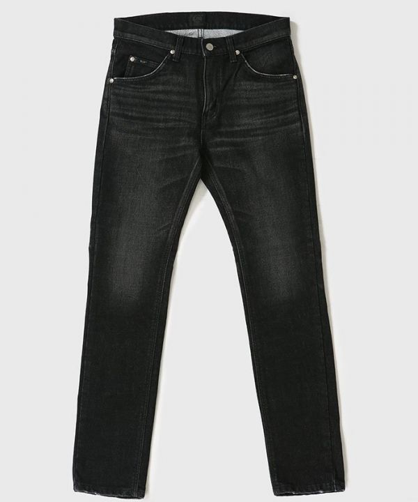 ■新品■定価16200円/ナノ・ユニバース／【Lee】別注 サーモライト スキニー デニム パンツ/ブラック/S