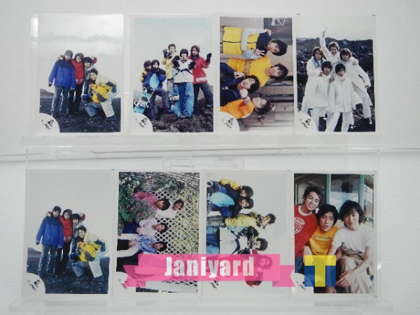 嵐 ジャニショ 嵐ロゴ 公式写真 2000 カレンダー撮影 in ハワイ 8枚 集合◯ 1円