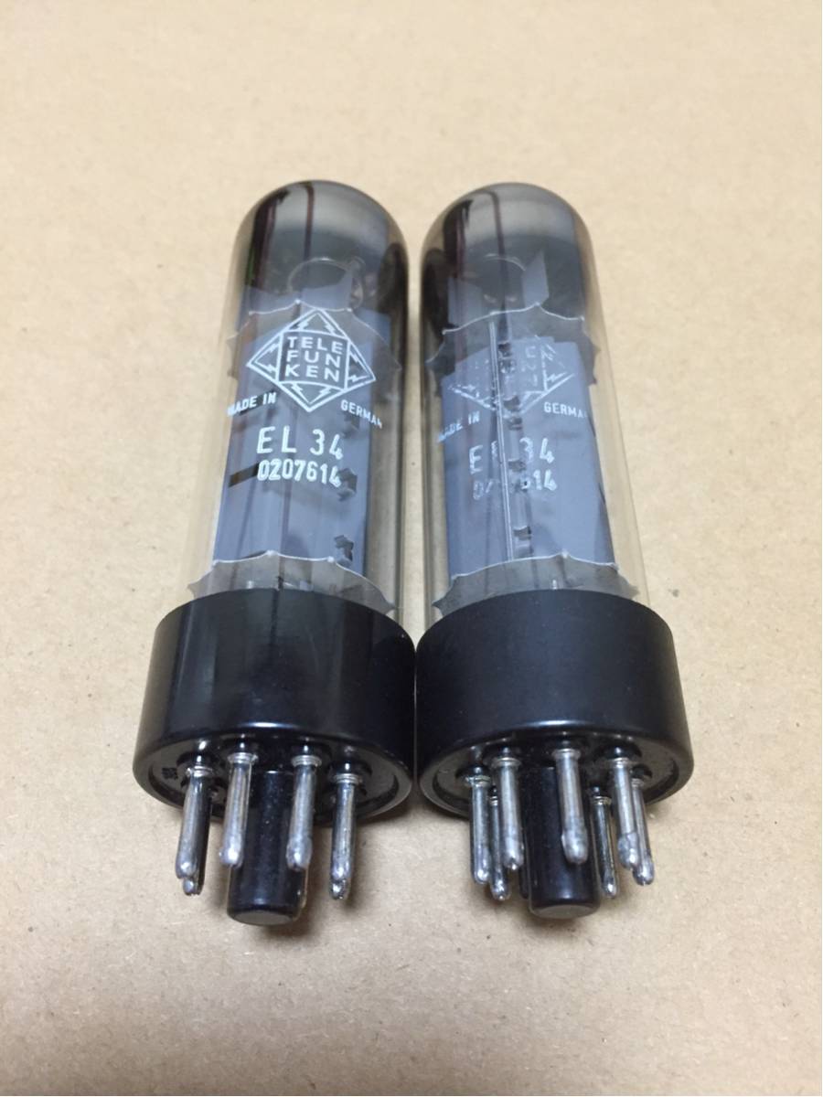 telefunken EL34 真空管 EL34 TELEFUNKEN 真空管