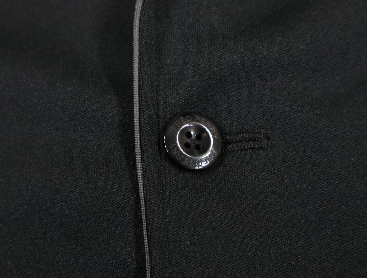 美品★フレッドペリー　ジャージテーラードジャケット/M