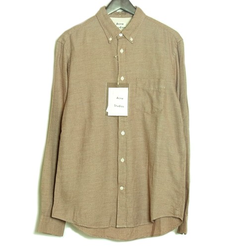 Acne Studios/アクネストゥディオズ ボタンダウン・ネルシャツ 48(M相当)