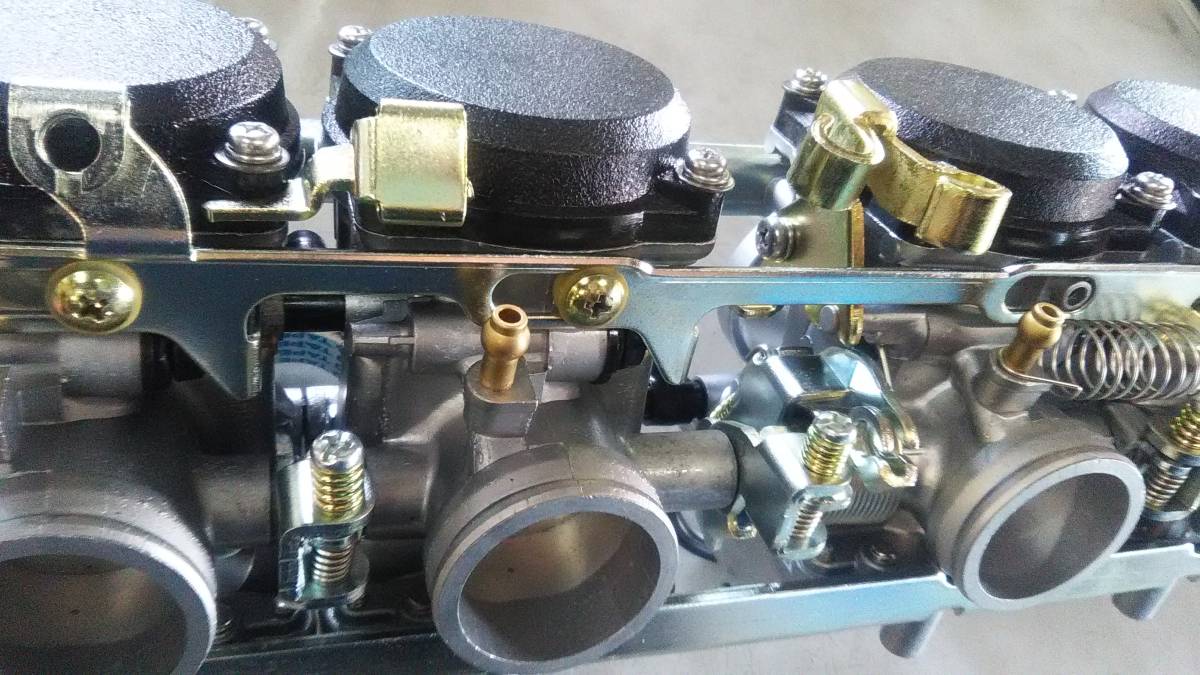 ゼファーχ 純正キャブレター OH済み ウェットブラスト 再メッキ G639 
