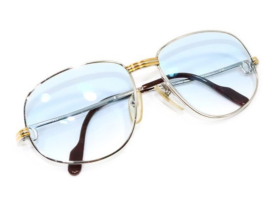 カルティエ トリニティ 眼鏡 ヴィンテージ メガネ ゴールド Cartier 美 